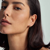 X Cross Double Hoops