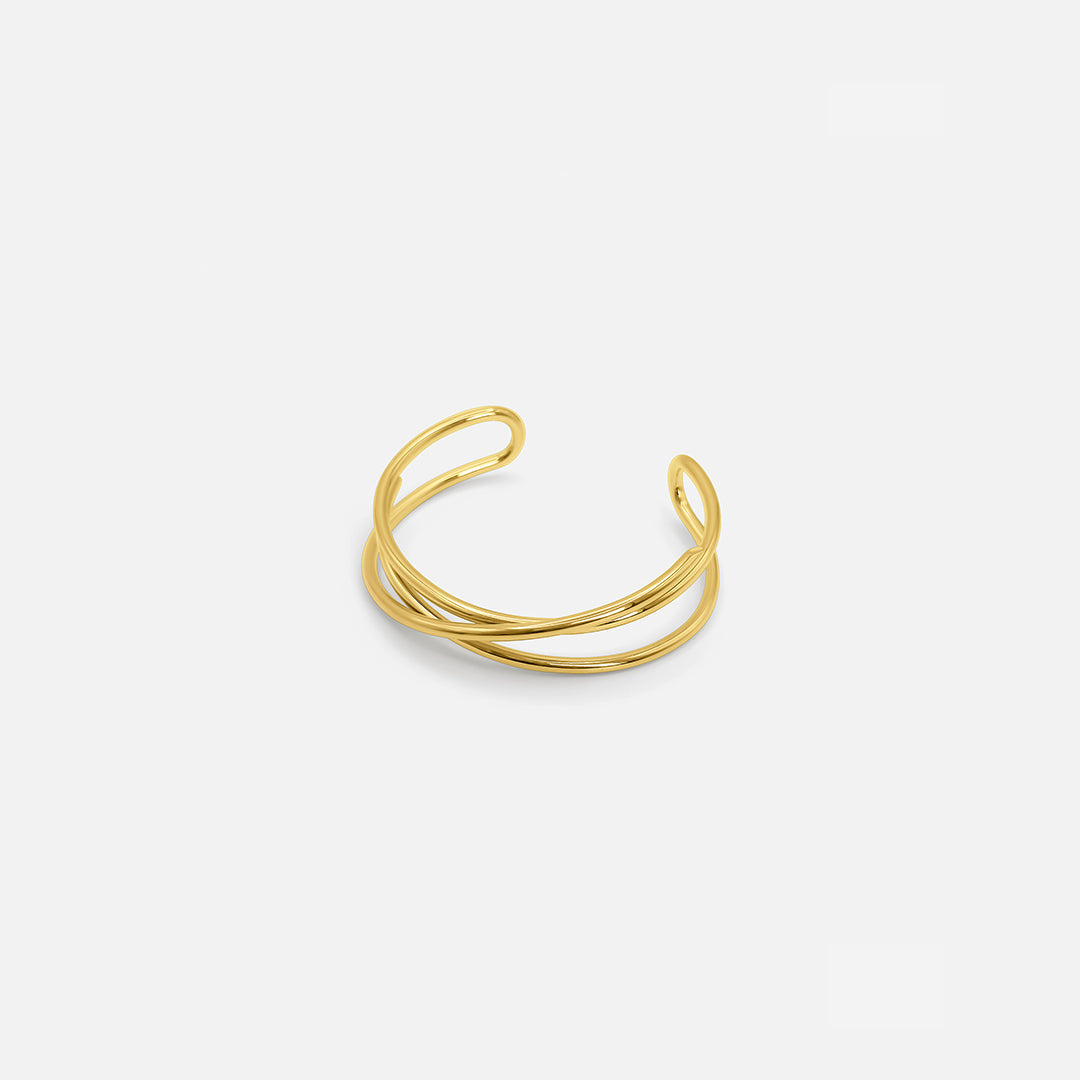 GOLD CUFF BANGLE