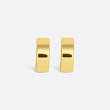 VINTAGE HOOP EARRING - GOLD