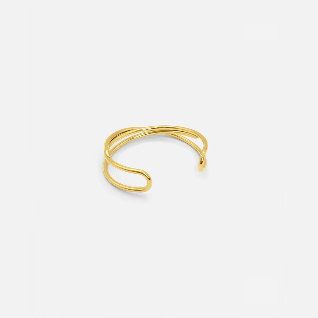 GOLD CUFF BANGLE