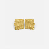 RIPPLE EARRINGS GOLD
