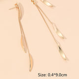 Gold Dakota Tassel Earrings