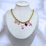 Pink Whinsy Necklace (Handmade & Limited Edition)