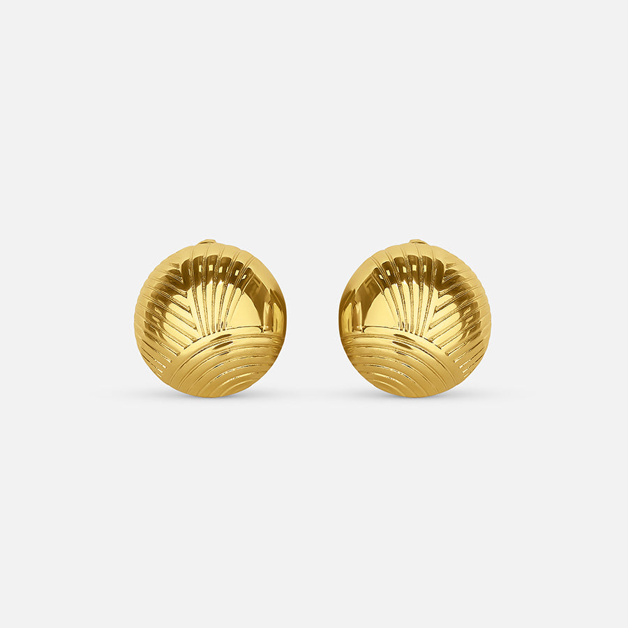 CIRCLE EARRINGS GOLD