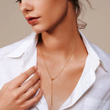 Pave Double Circle Studs