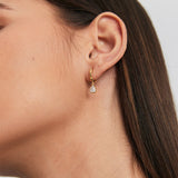 Solitaire Teardrop Sapphire Drops