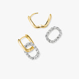 Mixed Oval Interlock Drops