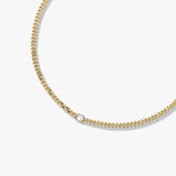 Crystal Bold Chain Necklace