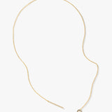 Chandelier Pave Lariat Necklace