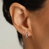 Mixed Double Semicircle Huggies