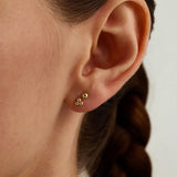 Trio Sphere Studs