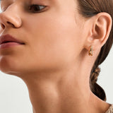 Medium Double Layered Hoops