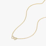 Heart Linked Necklace