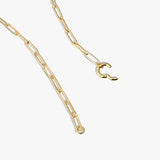 Paperclip Charm Necklace