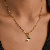 Cursive Letter Charm