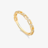 Linked Delicate Ring