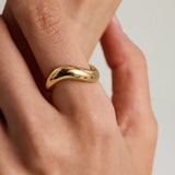 Dome Wave Ring