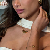 Pebble Necklace - Gold