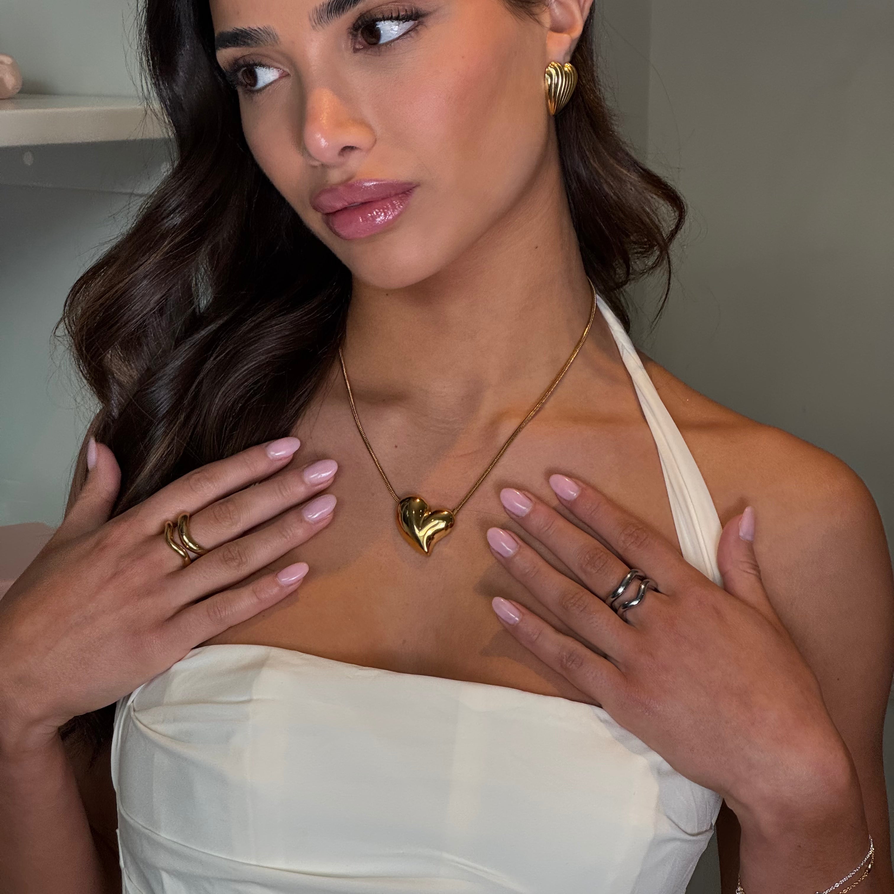 Sweetheart Necklace - Gold