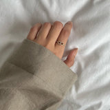 Emma - Geometric Ring for Women, Elegant Sterling Silver Design