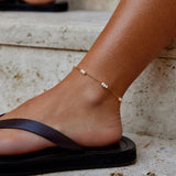 Alena Pearl Anklet
