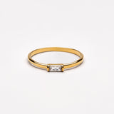 Dainty Crystal Ring