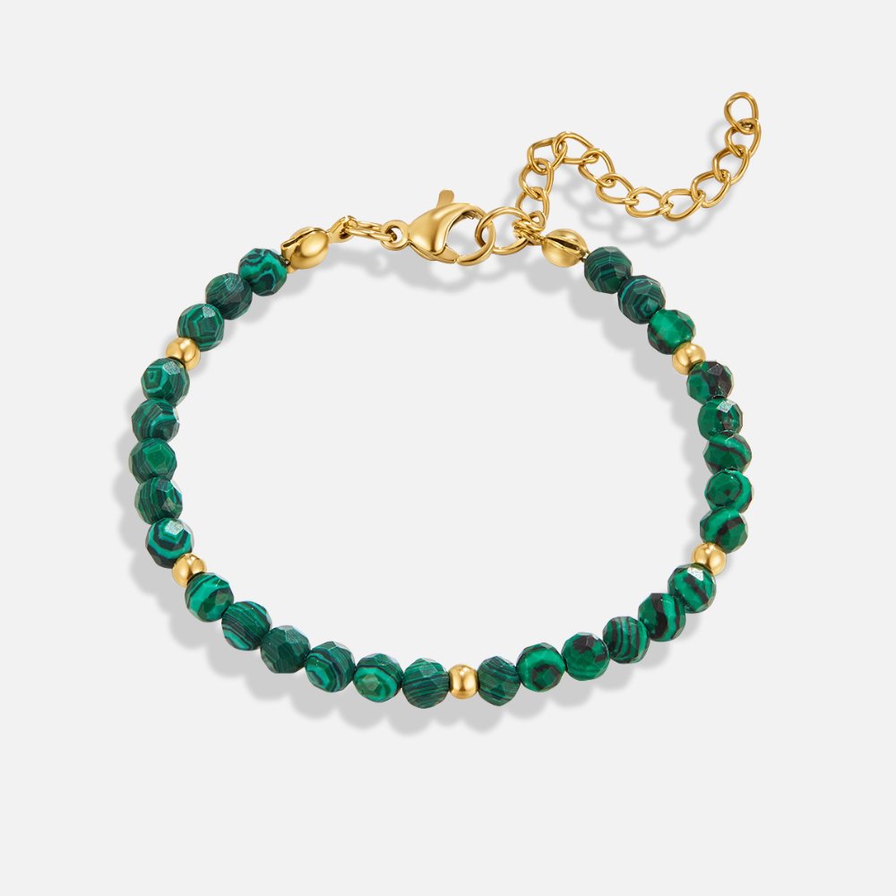 Free Emerald Green Beaded Bracelet