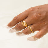 Evil Eye Signet Ring