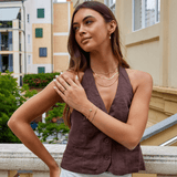 Four Leaf Clover Crystal Bracelet