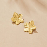 Gold Blossom Earrings