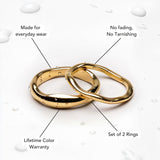 "Gemini" Stackable Rings