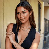 Lapis Lazuli Beaded Stone Necklace