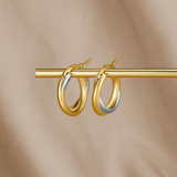 Lea Entwined Hoop Earrings