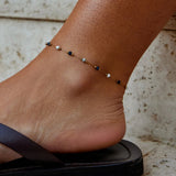 Lulu Natural Stone Anklet