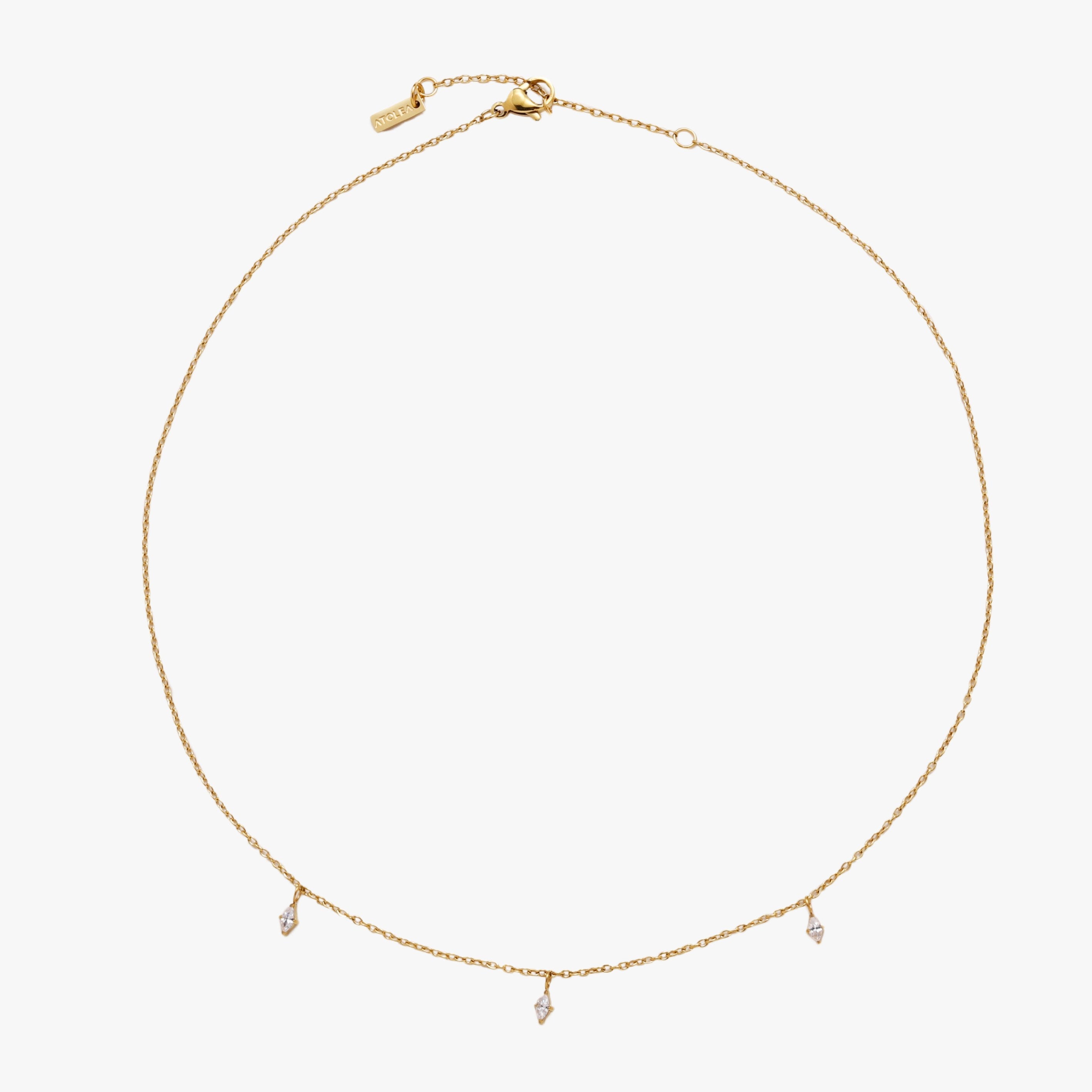 Triple Sparkle Choker