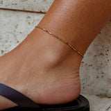 Rainbow Bead Anklet