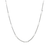 Dainty Gold Pearl Choker