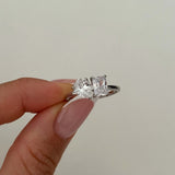 Darleen Twin Zirconia Band Ring