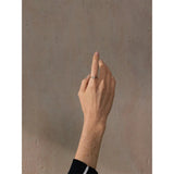 Desiree - Adjustable Stainless Steel Flower Ring with Sparkling Cubic Zirconia