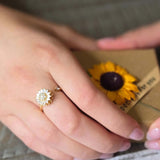 Flower Anxiety Spinner Ring