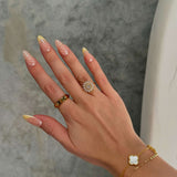 Flower Anxiety Spinner Ring