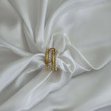 Ramona Rhinestone Stacked Ring