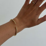 Serenity Gemstone Cuff Bracelet