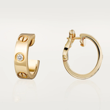 JADE EARRINGS 2 DIAMONDS