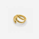 ADJUSTABLE SCULPTURAL RING - GOLD