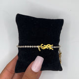 YSL RHINESTONE BRACELET