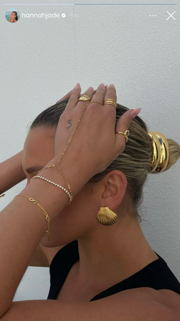 Stacking up some new favorites! 💖 Dainty, tarnish-free, and seriously stunning—Aurine never misses!