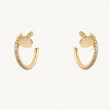 CLOU LAURETTE EARRINGS | DIAMOND