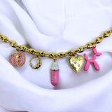 Pink Whinsy Necklace (Handmade & Limited Edition)