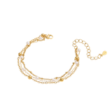 Callie Layered Pearl Bracelet